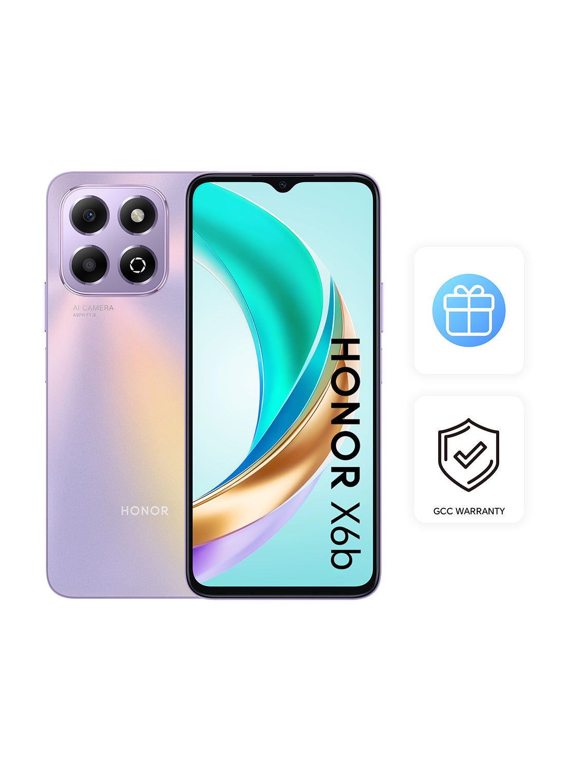 HONOR X6b Starry Purple 6GB RAM 256GB With Gift  - Middle East Version