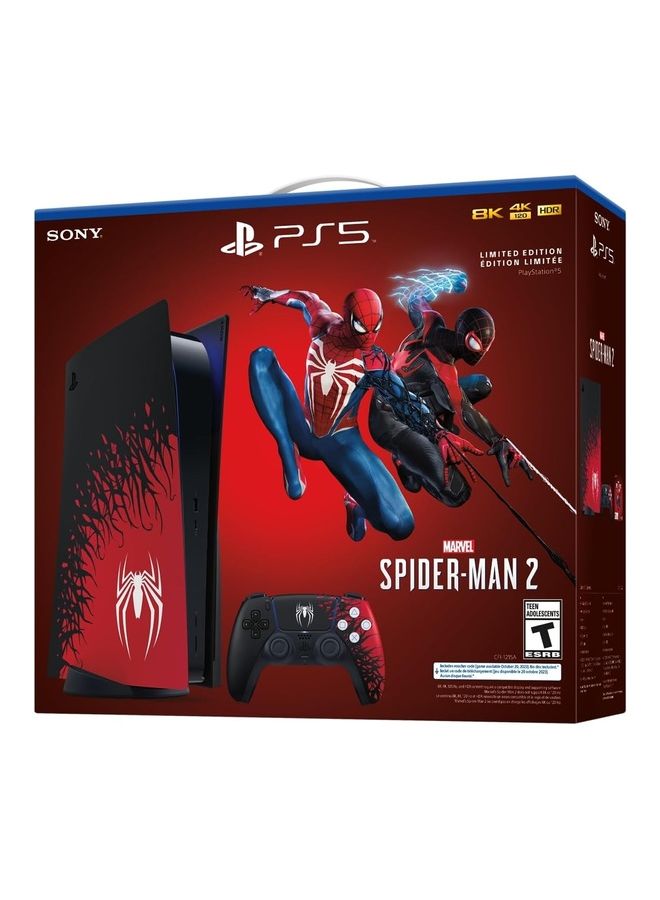 PlayStation 5 Console – Marvel’s Spider-Man 2 Limited Edition Bundle