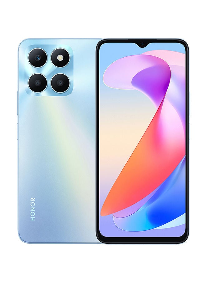 X6a Dual Sim Sky Silver 4GB RAM 128GB 4G - Middle East Version