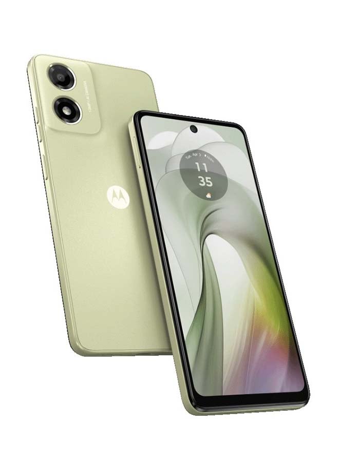 Moto e14 Dual SIM Pastel Green 2GB RAM 64GB 4G LTE - Middle East Version