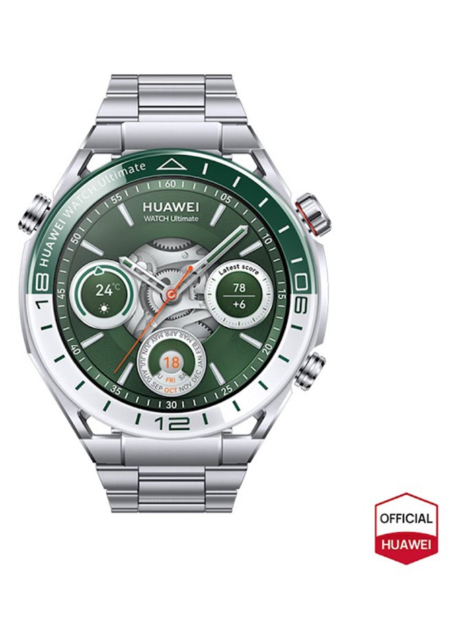 Watch Ultimate Smartwatch, Zirconium-Based Liquid Metal, Data-Driven Health Monitoring, Golf Course Mode, Offline Contour Maps, 100-Metre Water Resistance, Two-Week Battery Life, Ios & Android Green