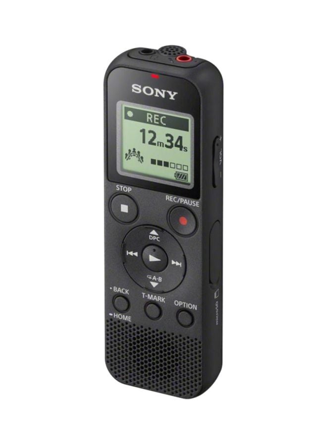 Mono Digital Voice Recorder With Built-in USB ICD-PX370 Black