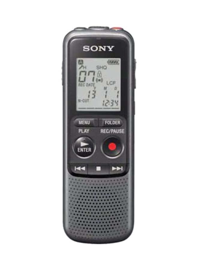 Digital Voice Recorder With MP3 Recording And Playback ICD-PX240 Black