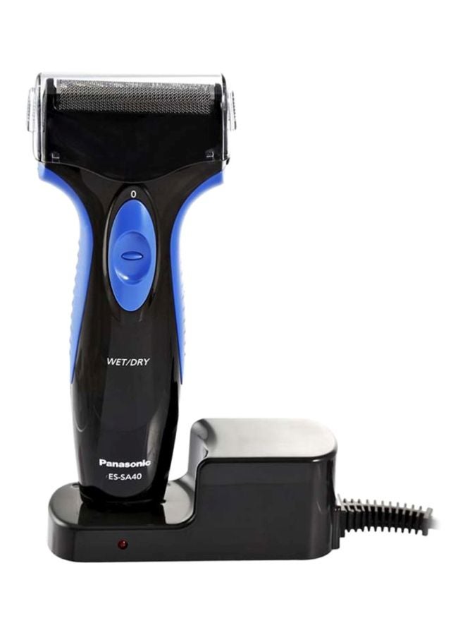 Single-Blade Wet & Dry Shaver ES-SA40-K Black/Blue