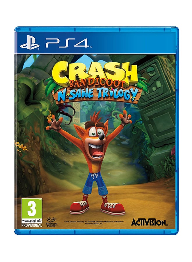 Crash Bandicoot N. Sane Trilogy (Intl Version) - adventure - playstation_4_ps4