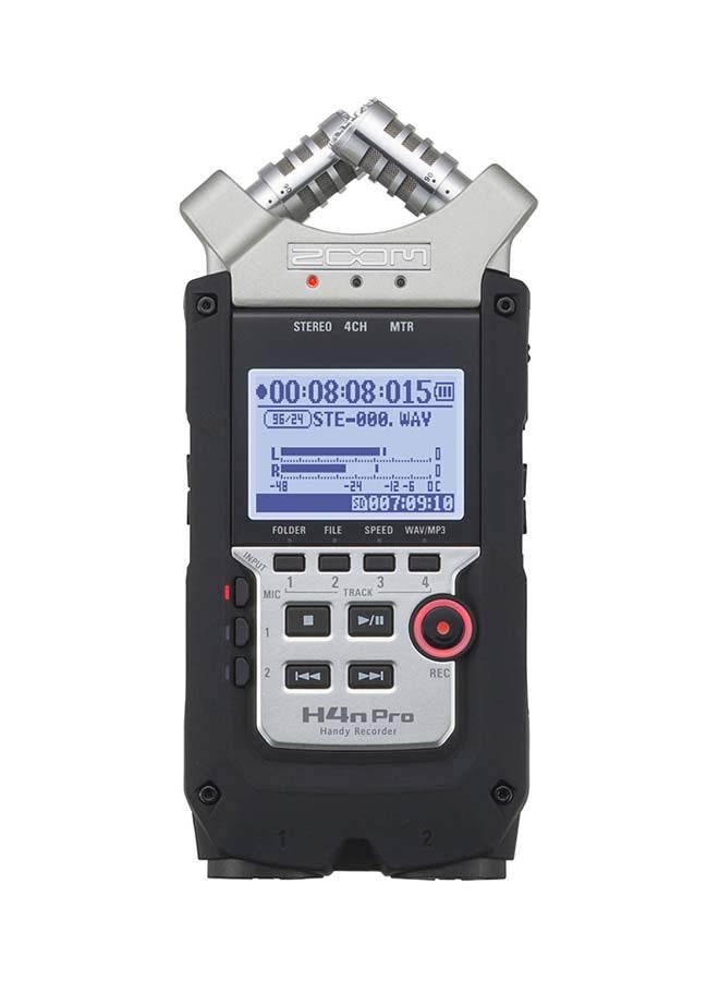 Portable Digital Recorder Zoom H4N Black