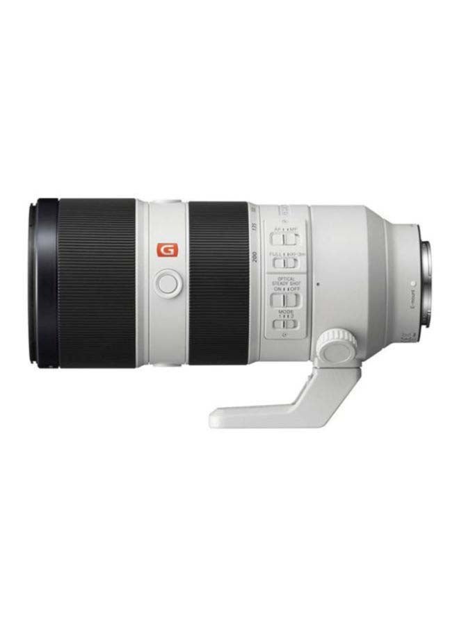 FE 70-200 mm F2.8 GM, G Master Camera Lens, SEL70200GM, Off-White Black/White