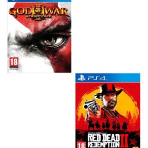 God of War III Remastered + Red Dead Redemption 2 (Intl Version) - Fighting - PlayStation 4 (PS4)