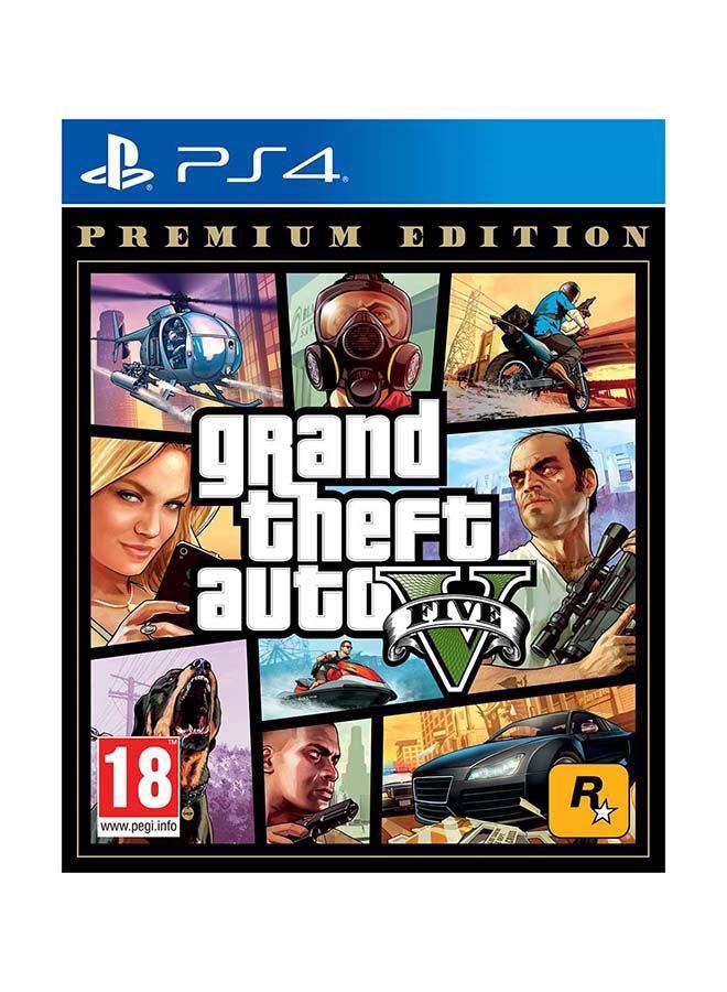 Grand Theft Auto V - Action & Shooter - PlayStation 4 (PS4)