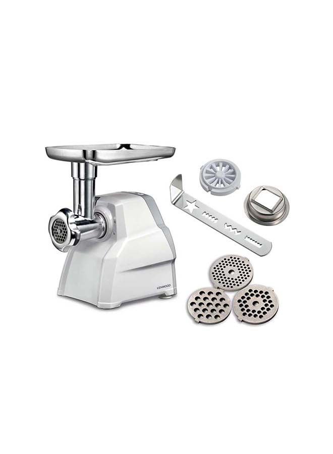 Food Meat Mincer, Grinder, Kebbe Maker, Sausage Maker 2100 W MGP40.000WH White
