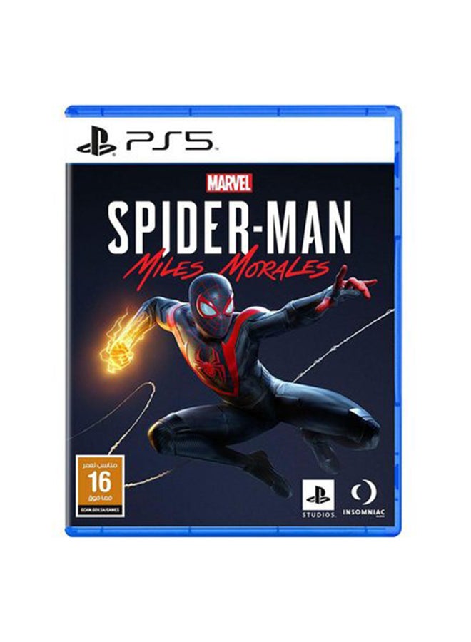 Marvel's Spider Man Miles Morales English/Arabic (KSA Version) - adventure - playstation_5_ps5