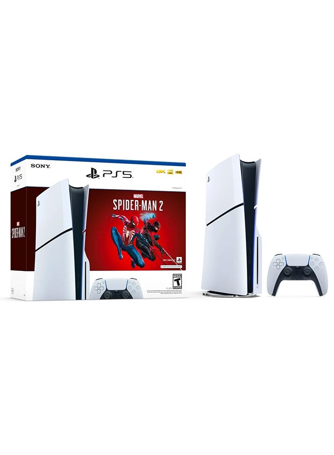 PS5 Slim Console With Marvel’s Spider-Man 2 Bundle