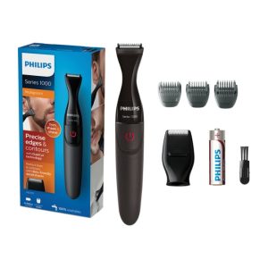 MG1100/16 Multigroom Series 1000 Ultra Precise Beard Styler Black/Grey