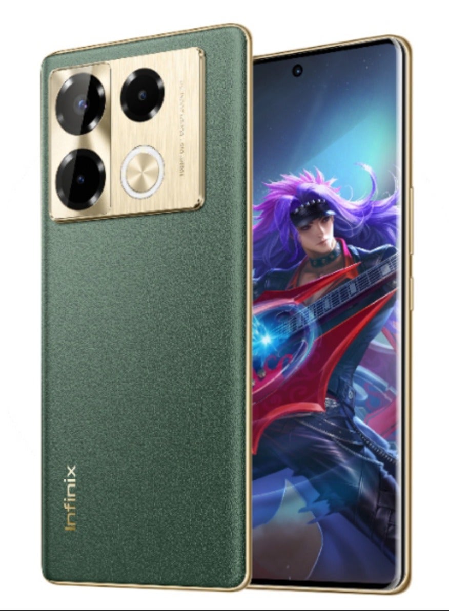 Note 40 Pro 4G Dual Sim Vintage Green 12+12GB RAM 256GB - Middle East Version