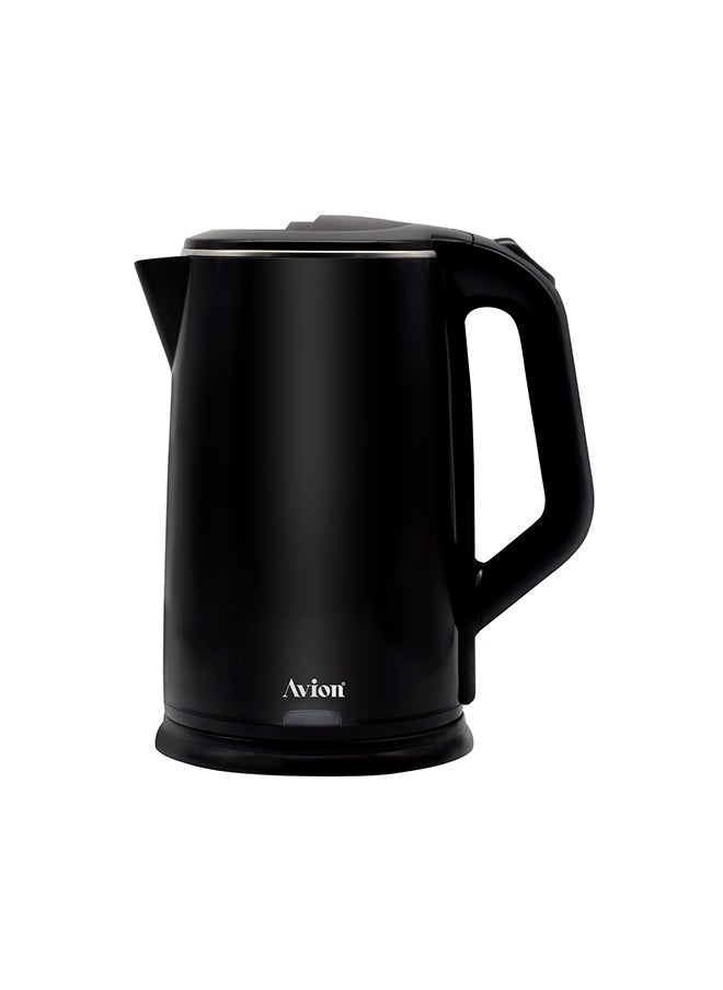 Double Layer Electric Kettle Overheat Protection Intelligent Power-Off Technology Granular Steel Lid Stainless Steel Heating Plate Heat Resistant Handle AEK622P