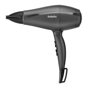 Italian-made Hairdryer| 2000w Performance With High Torque Motor | Adjustable Speed Settings & Lightweight & Portable | Professional-grade Results With Italian Made Quality| 5910SDE Black
