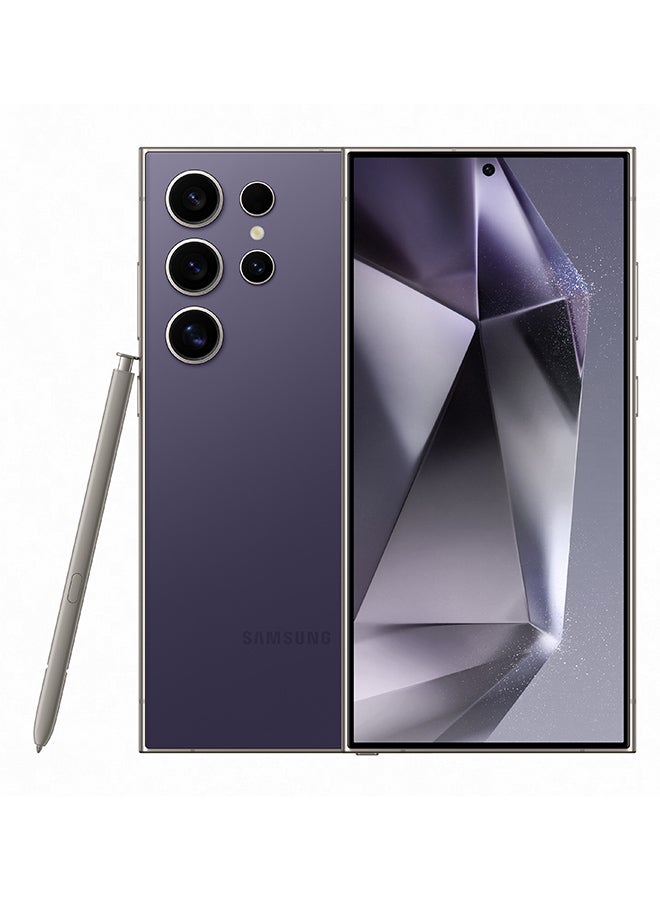 Galaxy S24 Ultra Dual SIM Titanium Violet 12GB RAM 256GB 5G - International Version