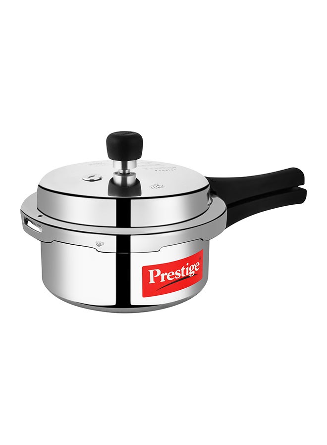 2 Liter Svachh Aluminium Pressure Cooker Junior Deep pan With Locking Lid 2Liters