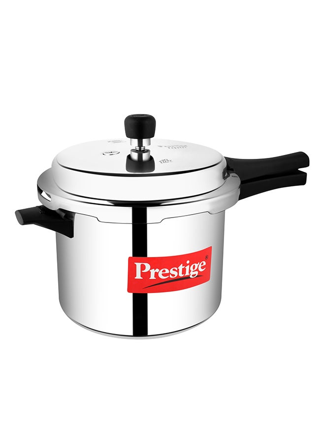 5 Liter Popular Aluminium Pressure Cooker with Thick Alpha Base and Sturdy Handles 5Liters