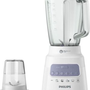 Blender Core Jar 2 L 700 W HR2222/01 White/Purple/Clear