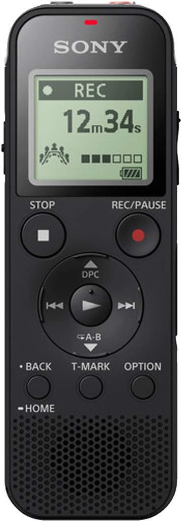 Sony ICD-PX470 USB Stereo Voice Recorder – 4GB, Noise Reduction, MP3/PCM Recording, Expandable Memory