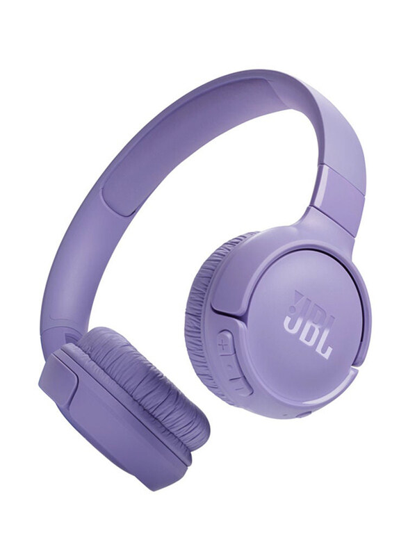 JBL Tune 520BT – Wireless On-Ear Headphones with JBL Pure Bass, 40H Playtime & Foldable Design(Purple)