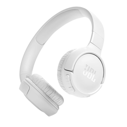 JBL Tune 520BT – Wireless On-Ear Headphones with JBL Pure Bass, 40H Playtime & Foldable Design(white)