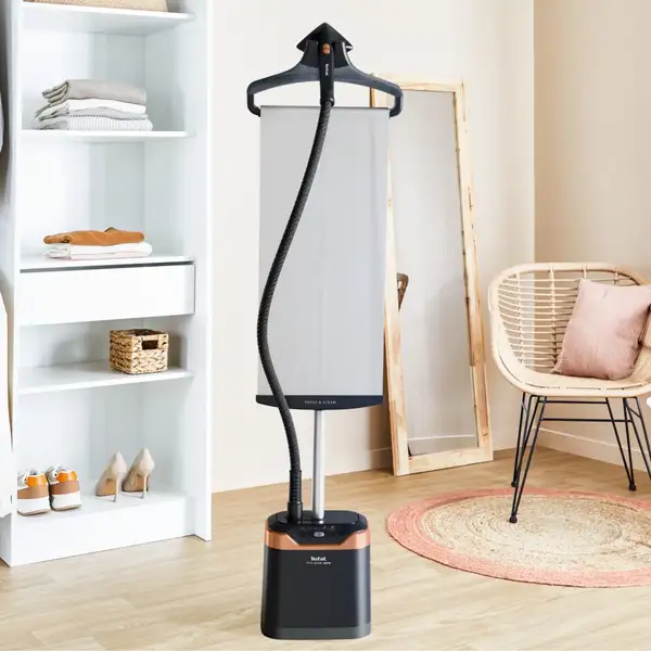 IT8480 Pro Style Care Garment Steamer – 2000W, 42g/min Steam, 1.3L Tank, 5 Steam Levels, XL Delta Steam Head, Press & Steam Vertical Support