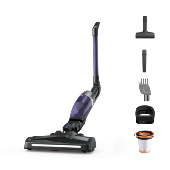 Vacuum Cleaner TY1238 XTREM Compact Cordless 2-in-1  – 145W, 40-Minute Runtime, Bagless, Bi-Directional Flex Technology