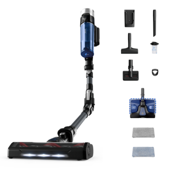 Aqua Cordless Vacuum Cleaner TY20C7 X-Force Flex 9.60  – 2-in-1 Vacuum & Mop, 100AW Suction, Smart Display, Flex Tube, LED Vision Head