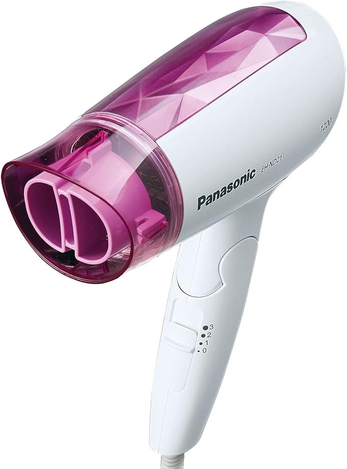 Panasonic EH-ND21-P 1200W Quick Dry Foldable Hair Dryer