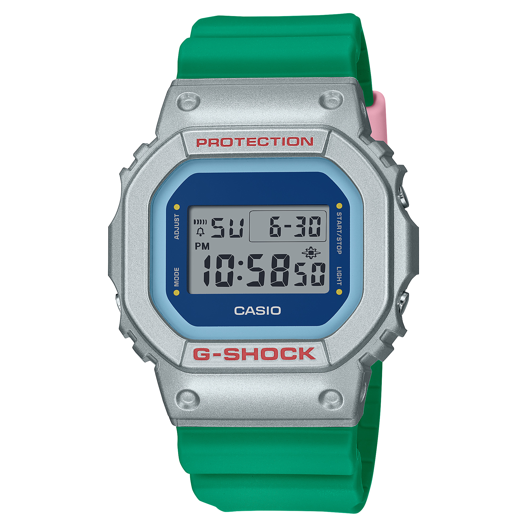 Casio G-Shock DW-5600EU-8A3DR Men's Digital Watch – Shock & 200M Water Resistant, Green